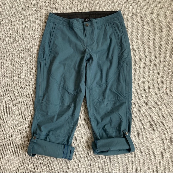 KÜHL Blue Spire Roll-Up Pants Women's Hiking Convertible Gorpcore Size 10 Short - Picture 3 of 13